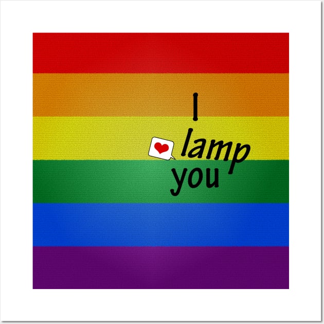 I *lamp* you - 2v Wall Art by ManuLuce